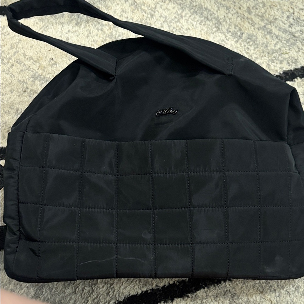Mossimo Supply Co. Black Quilted Travel Tote